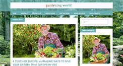 Desktop Screenshot of gardeningworld.org